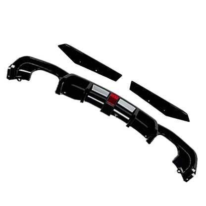 3PCS Rear Bumper Splitter Spoiler Lip for BMW 3-Series F30 F31 F35 M-Sport (12-19)