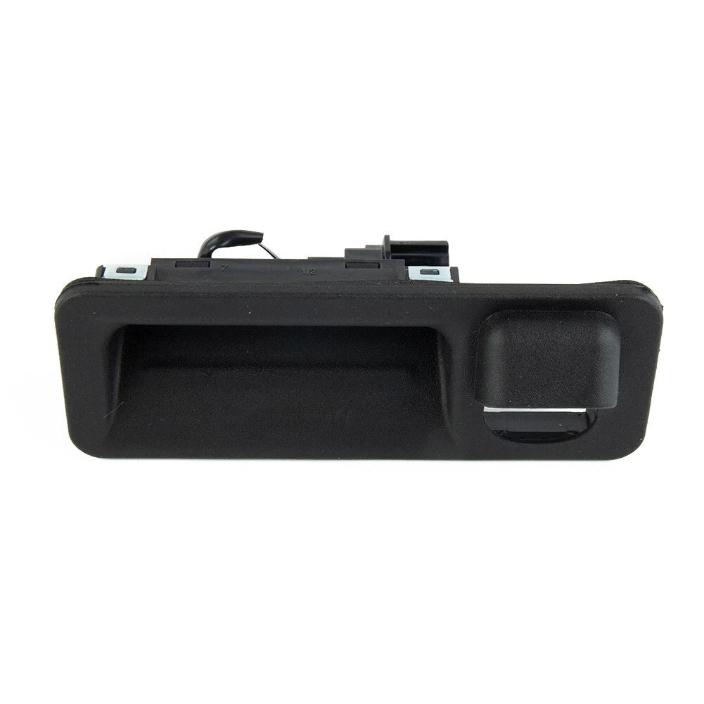 Trunk Lid Lock Tailgate Handle 1pc Black Fittings Outside