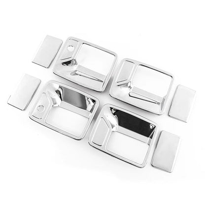 Chrome Door Handle Cover Trim for 2008-2016 Ford F250 F350 F450 Super Duty