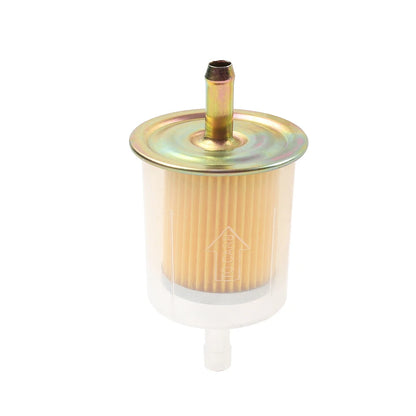 3/8" Fuel Filter for Universal Motorcycle Inline Gas Line (Fits Most Models)