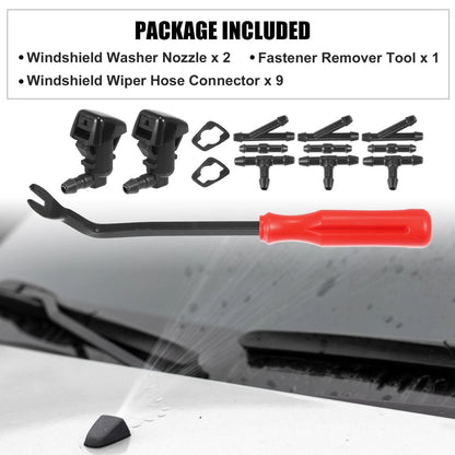14pcs Front Windshield Washer Nozzles for Ford Focus (2008-2011)