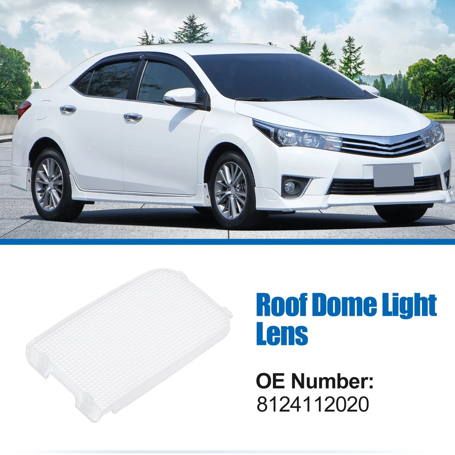 Car Roof Dome Light Lens for Toyota Scion 4Runner Celica (2000-2023)
