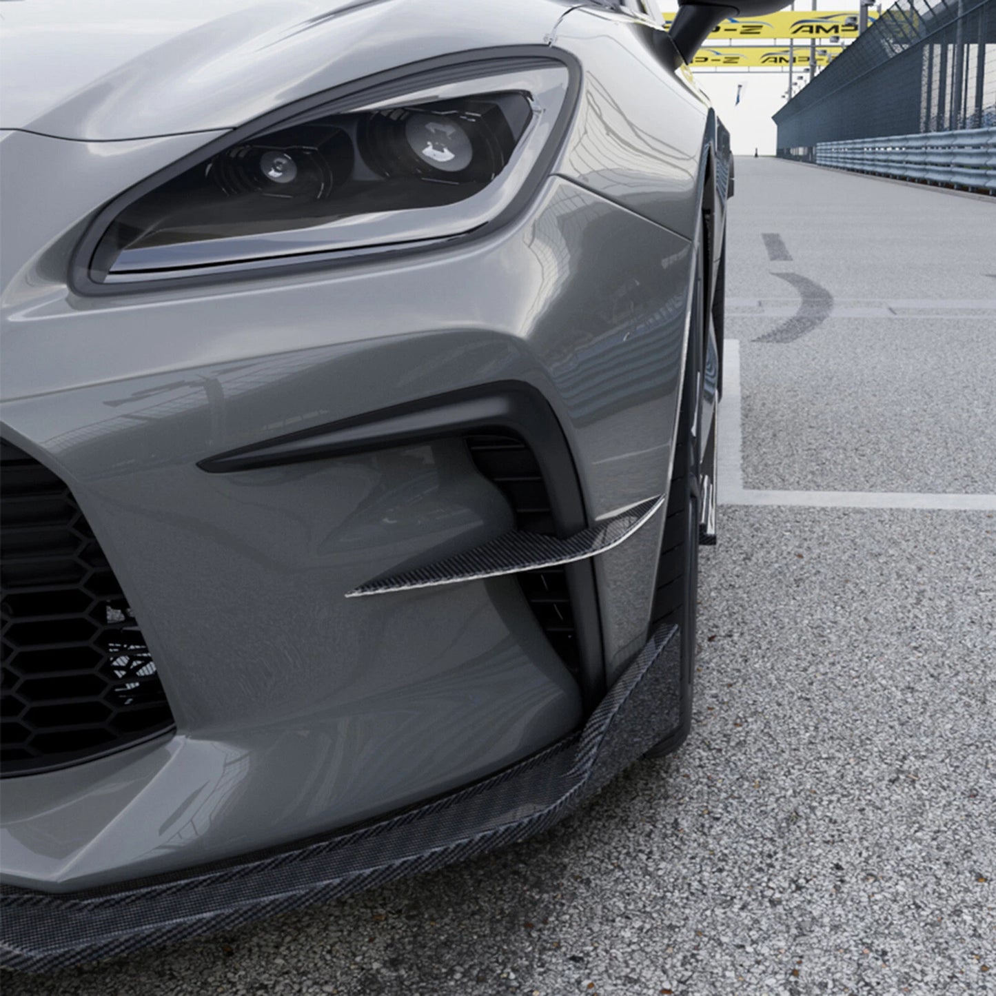 Front Bumper Side Air Vent Trims for Toyota GR86 (2022-2025)