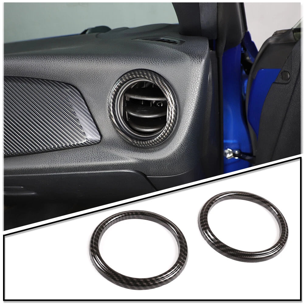 Carbon Fiber Side Vent Trim Cover for Toyota GT86 Scion FR-S Subaru BRZ (2012–2020)