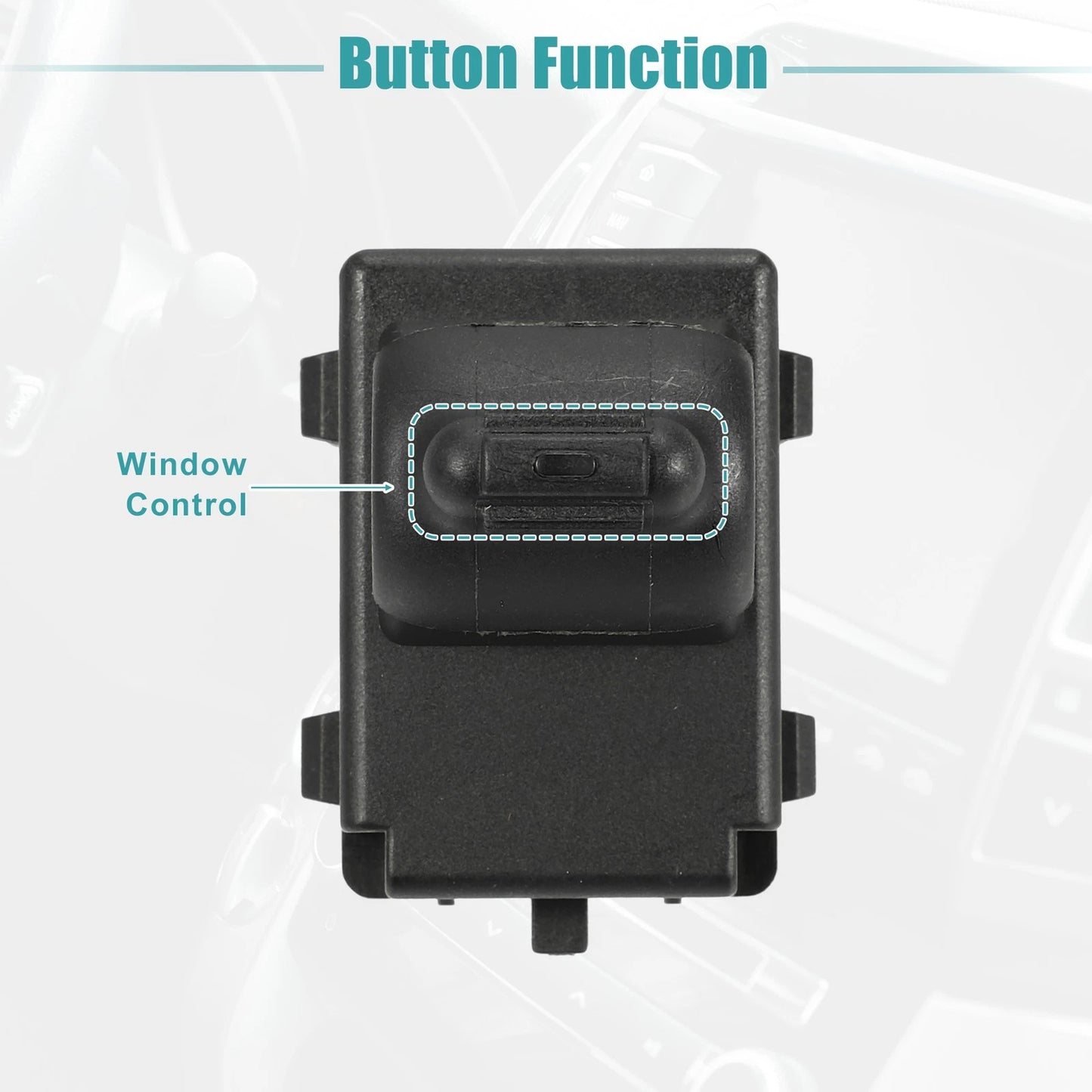 Front Passenger Side Power Window Switch for Dodge Dakota (2000 - 2004)