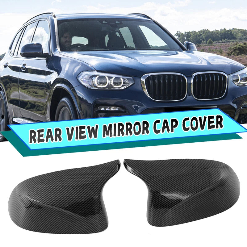Carbon Fiber M Style Side Mirror Covers for BMW X3 X4 X5 X6 X7 G01 G03 G05