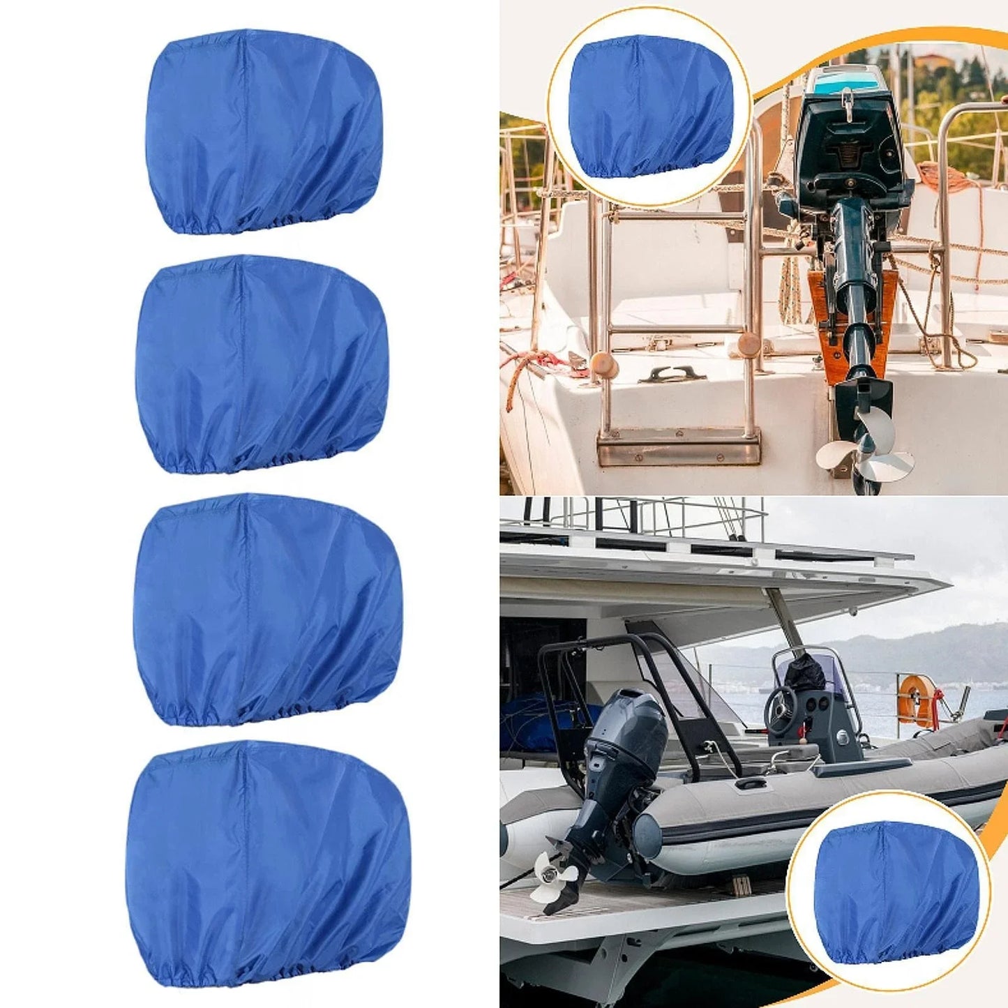 Outboard Motor Cover 210D Oxford Fabric Water Resistant for All Models