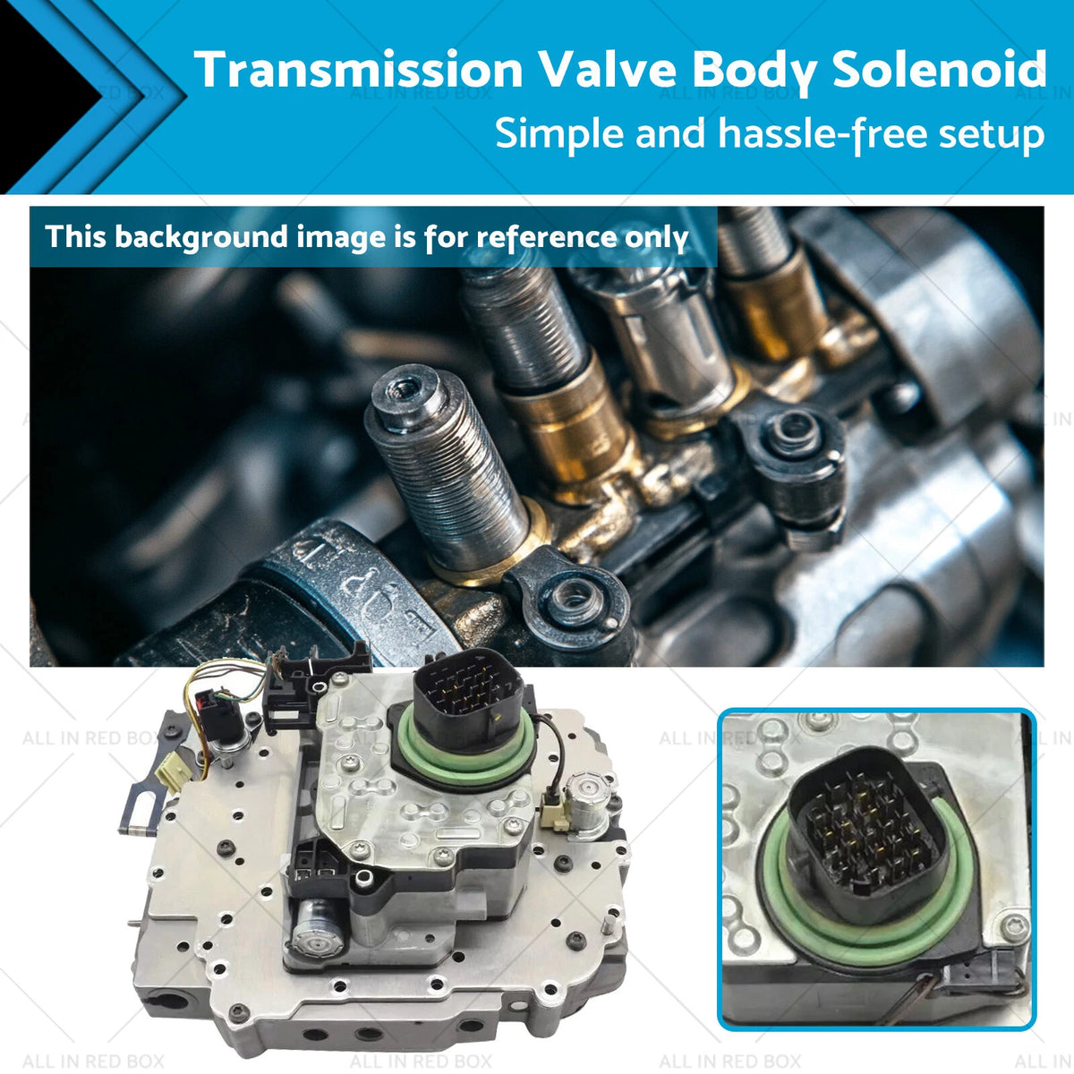 6 Speed Transmission Valve Body Solenoid for Dodge Chrysler 62TE (2007-2010)