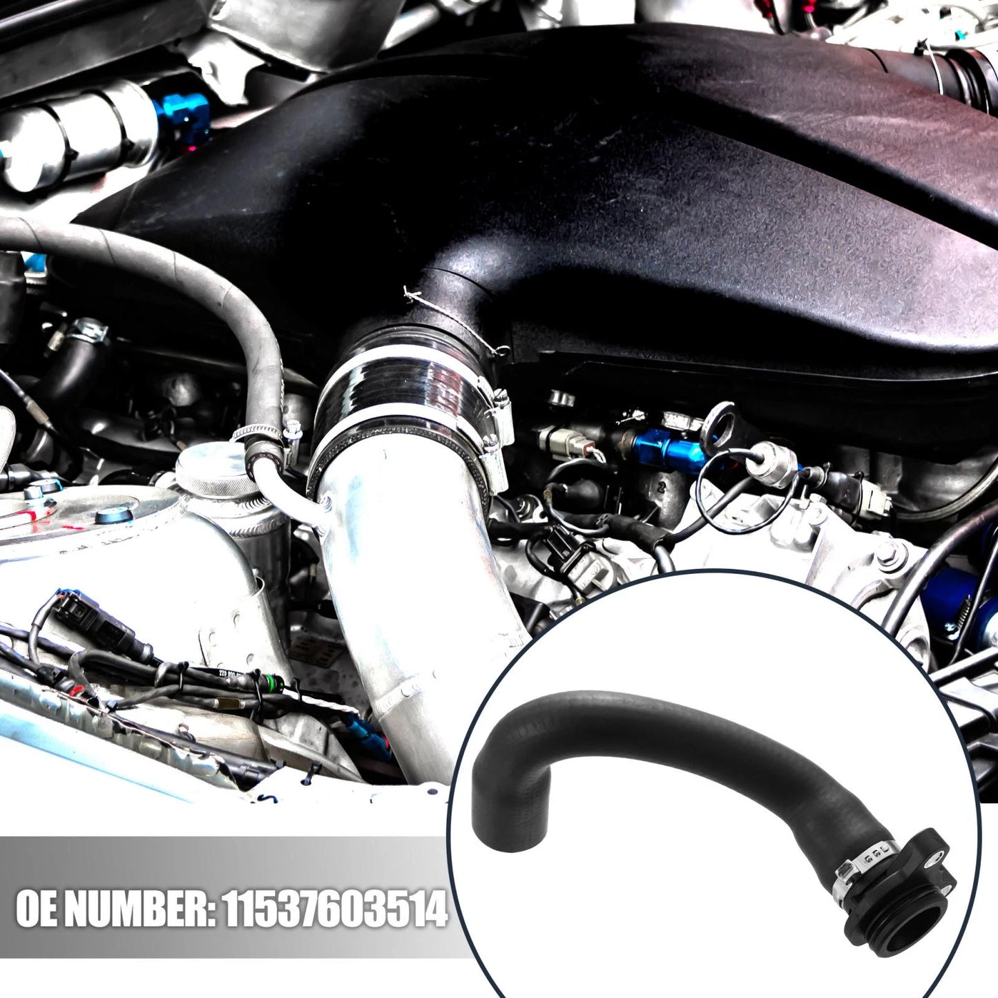 Crankcase Vent Hose Valve Cover for BMW X3, Z4 (2012-2015)