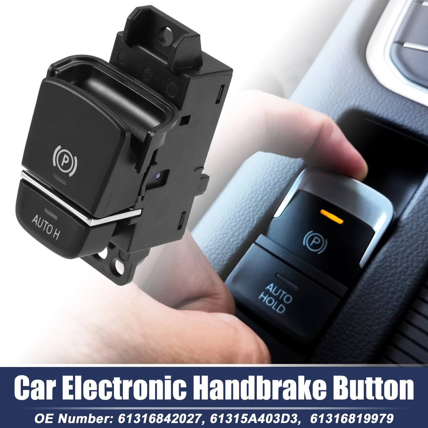 Car Electronic Handbrake Control Switch Button for BMW X3 G01 F97 (2018-2023)