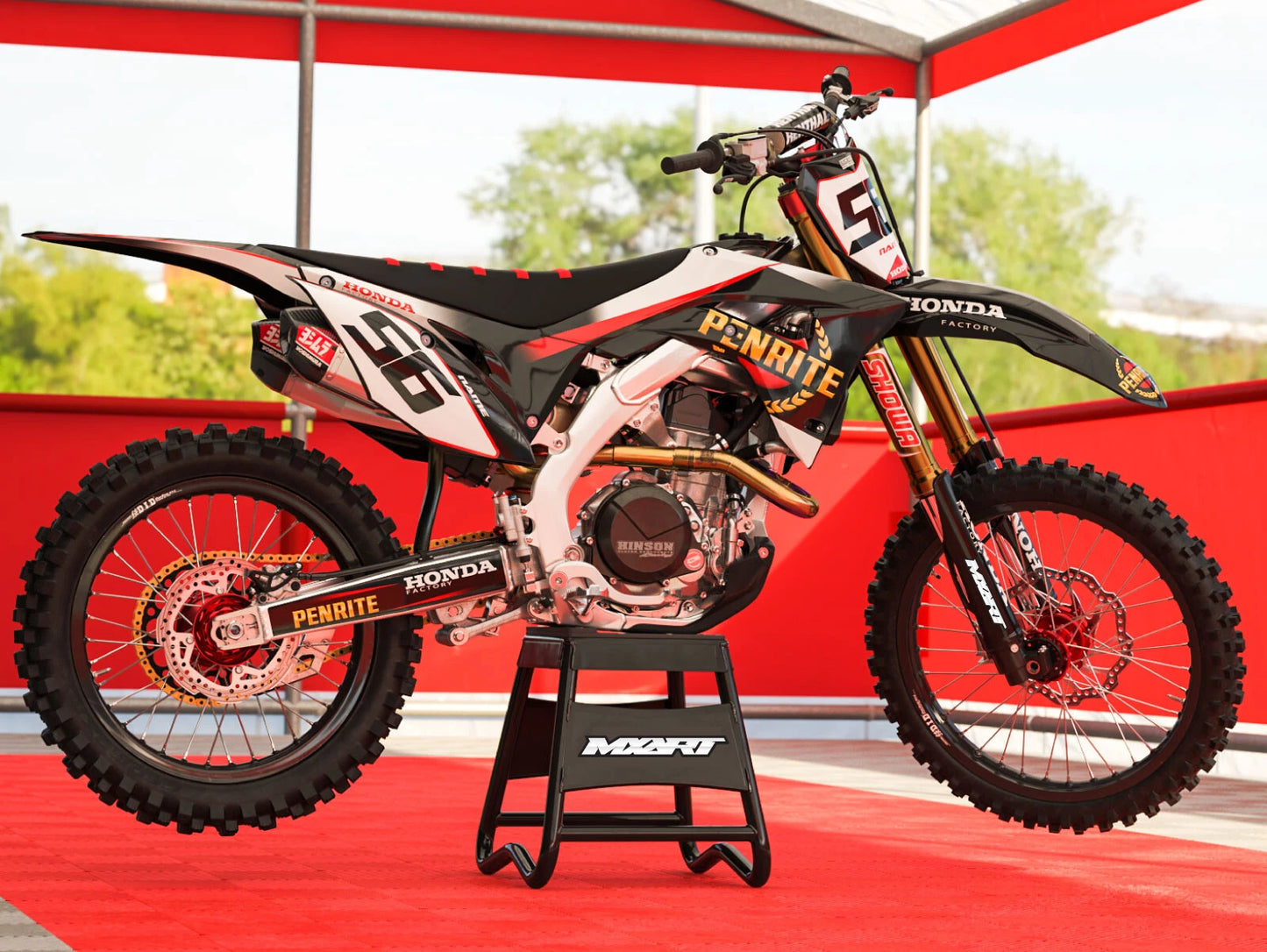 CRF150R Sticker Kit Decals Graphics for Honda CRF150R (2007-2023)