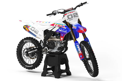 Custom Graphics Decal Kit for Yamaha YZ 125 (2022-2024) Mischief Stickers