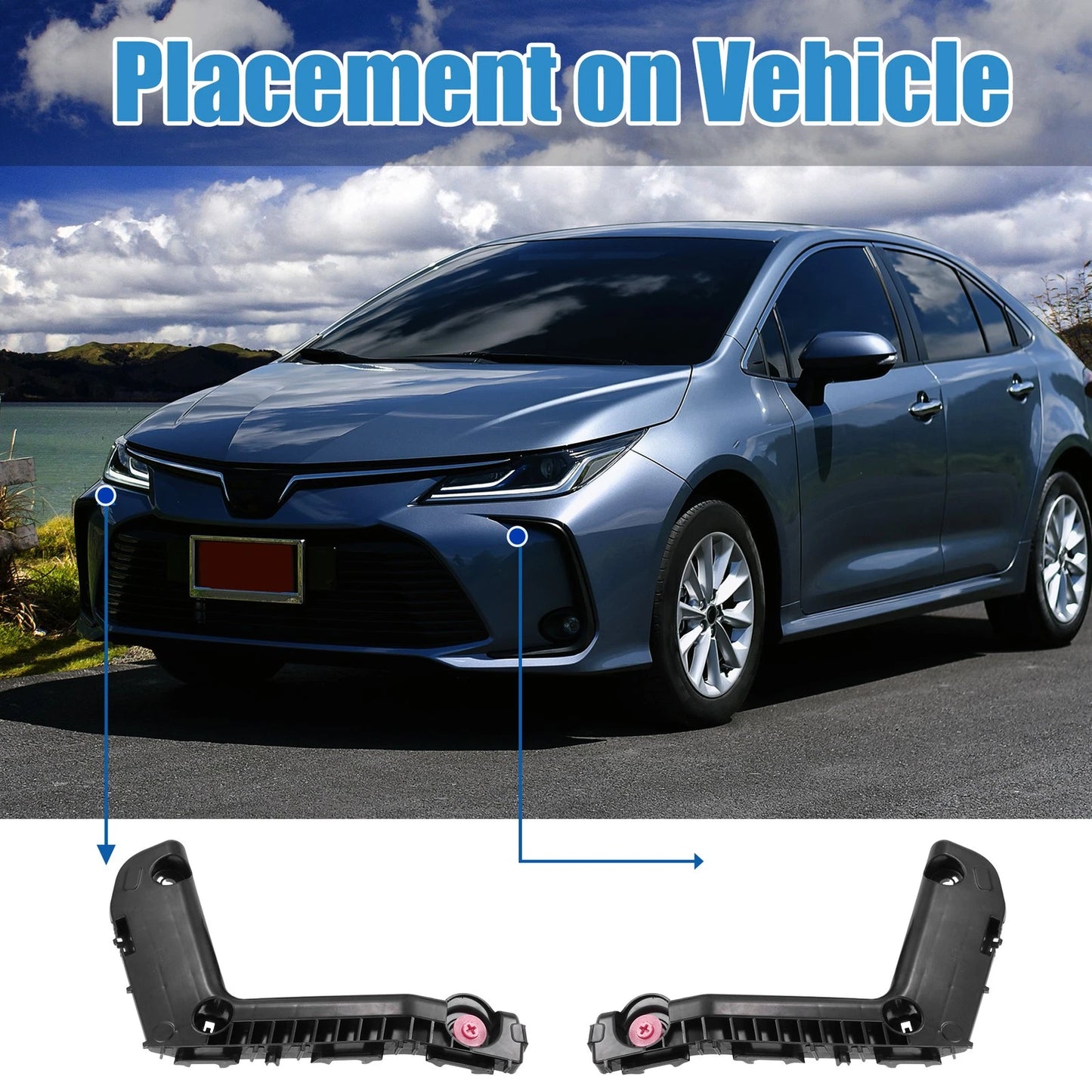 Front Bumper Mounting Support Bracket  for Toyota