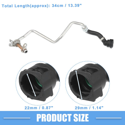 Turbocharger Coolant Return Line for BMW 230i Base 2.0L L4 (2017-2023)