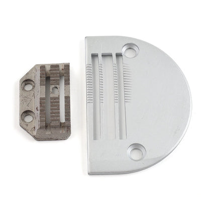 Needle Plate & Feed Dog for JUKI DLN-415, DLN-5410N, DLN-9010