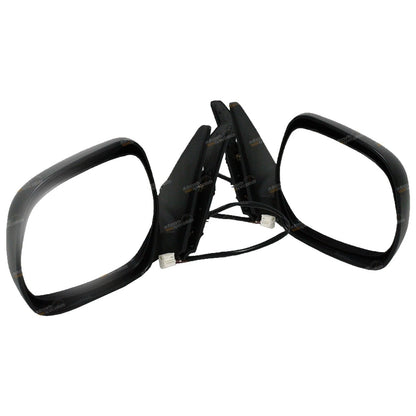 2 x LH+RH Black Electric Mirror for Toyota Landcruiser Prado (2002–2009)