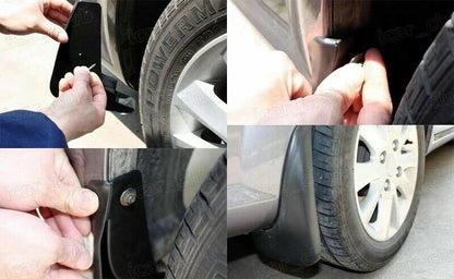 4x Fender Mud Flaps Splash Guard for Hyundai Santa Fe (2019–2021)