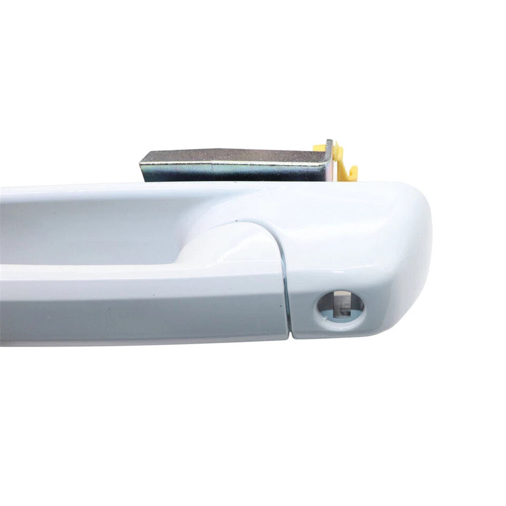 4 Pcs Door Handle Set Bright White for Ram 1500 2500 3500 (2019-2023)