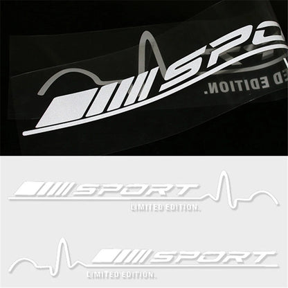 Racing Sport Vinyl Decal Stickers for Universal Car Door Body Kit