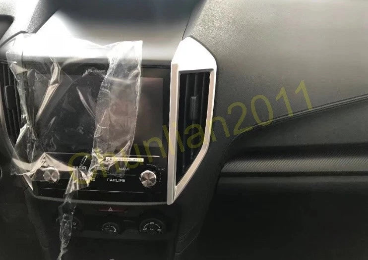 Interior Middle Dashboard Air Vent Cover Trim for Subaru XV (2018-2021) 2 x pcs