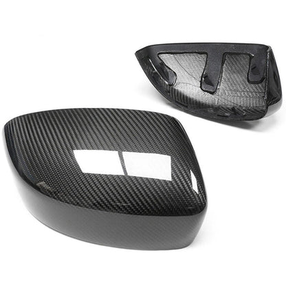 Dry Carbon Fiber Side Mirror Cover Cap Replace for Maserati Levante 2016-2023