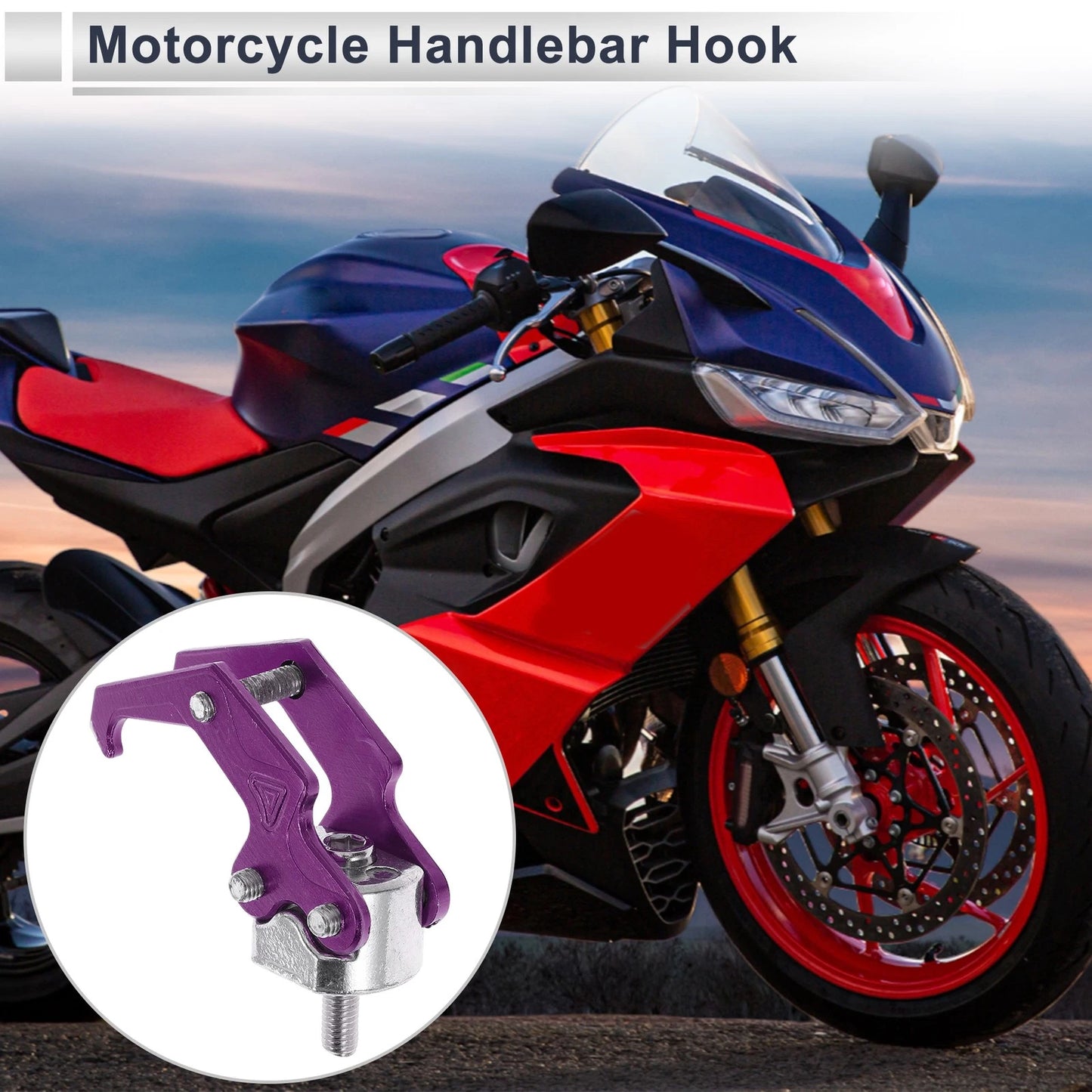 Claw Shape Aluminum Alloy Hanging Hook / 62mm Length / Hanging Hook for Motorcycle