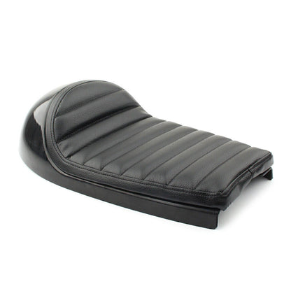Universal Cafe Racer Seat Pan Vintage Cushion for Scrambler Black