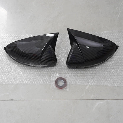 Carbon Fiber Side Mirror Cover Caps for Benz W222 W213 W205 X205 (2014-2023)