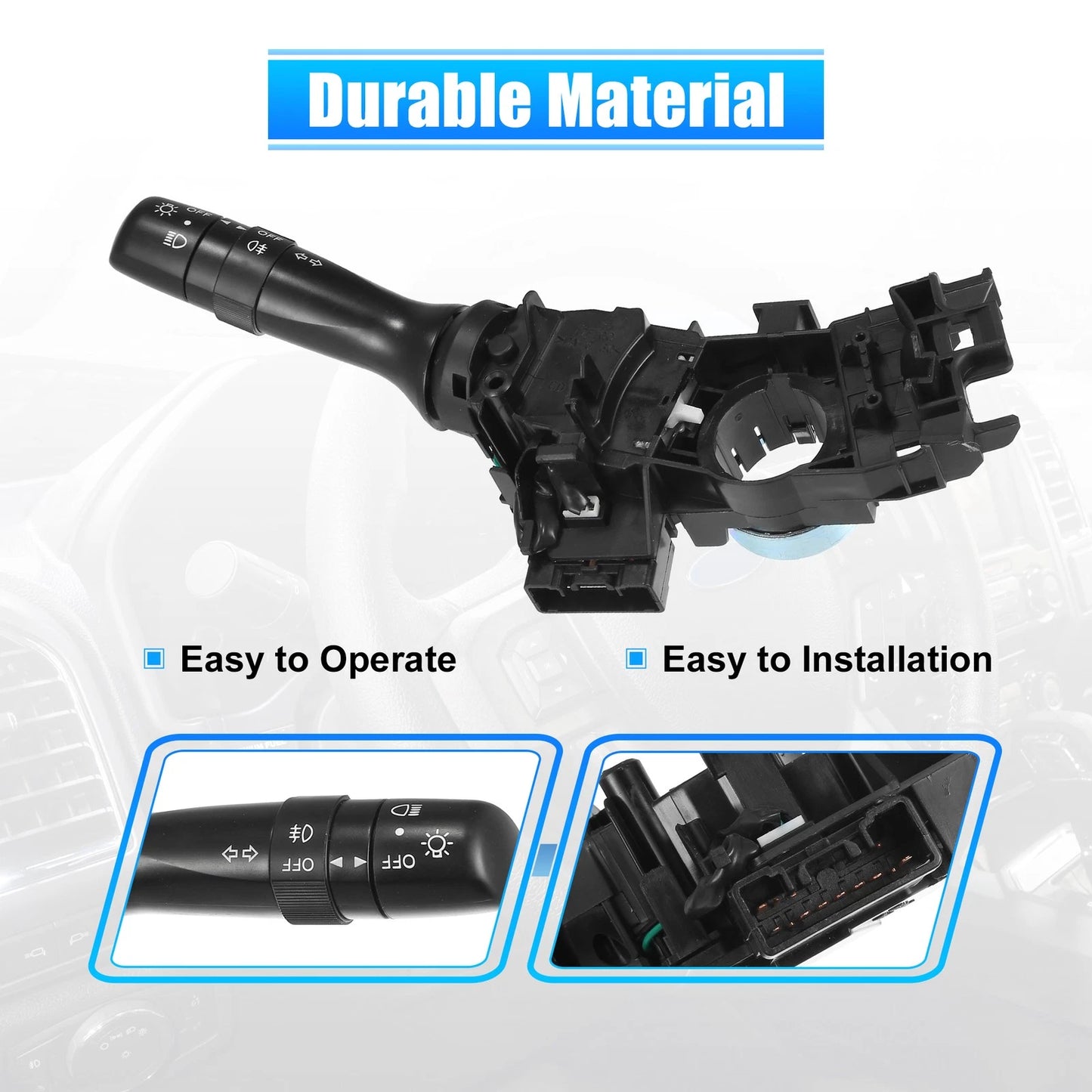 Multifunction Turn Signal Wiper Switch for Toyota Aygo, Citroen (2005-2023)