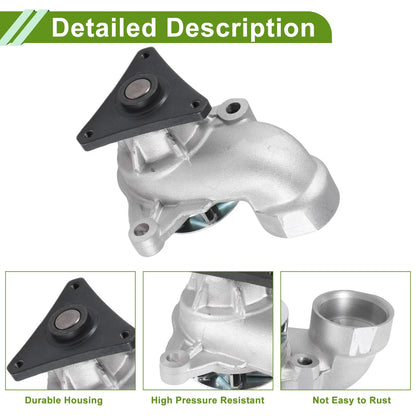 Engine Water Pump for Hyundai Elantra 2005-2011 Cooling System Replacement