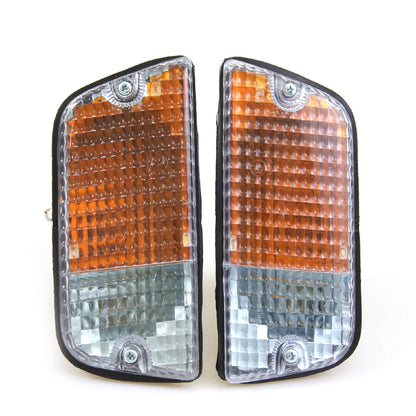 Amber Signal Lights x2 for Nissan Datsun 620 1972-1979