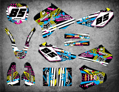 Custom Graphics Full Kit for Suzuki RM 85 (2001-2008)