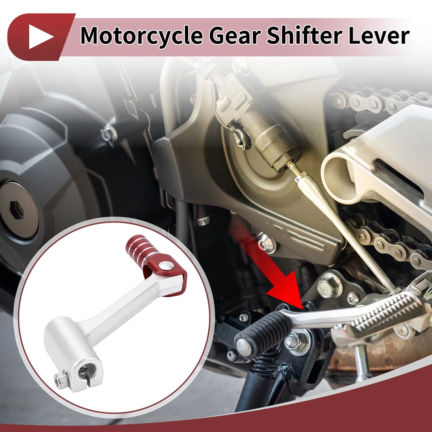 Folding Shifter Lever for Bosuer Cheetah