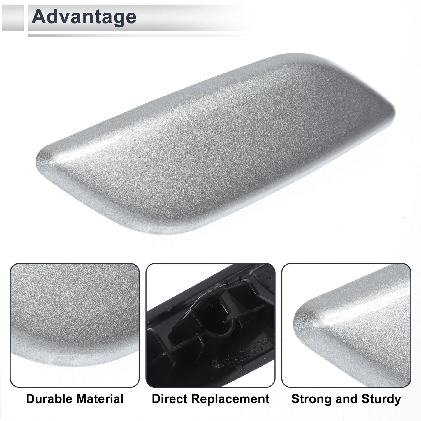 Bumper Headlight Washer Nozzle Cover for Mazda 3 (2004-2009)