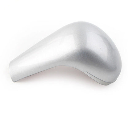 ABS Silver Console Gear Shift Knob Cover Trim for Mazda 3 Axela (2020-2021)
