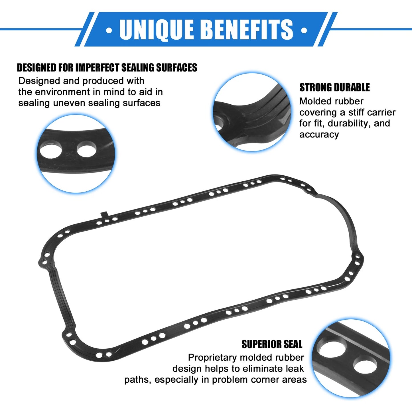 Oil Pan Gasket for Honda Civic Del Sol S SI (1996-1997)