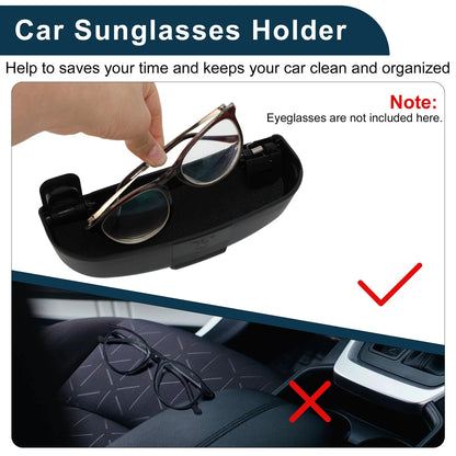Sunglasses Case for Peugeot 308 Black (2014-2024)