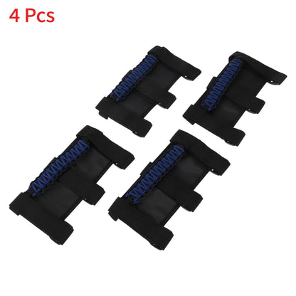 Roll Bar Grab Handles for Jeep Wrangler (1955-2023) - Blue