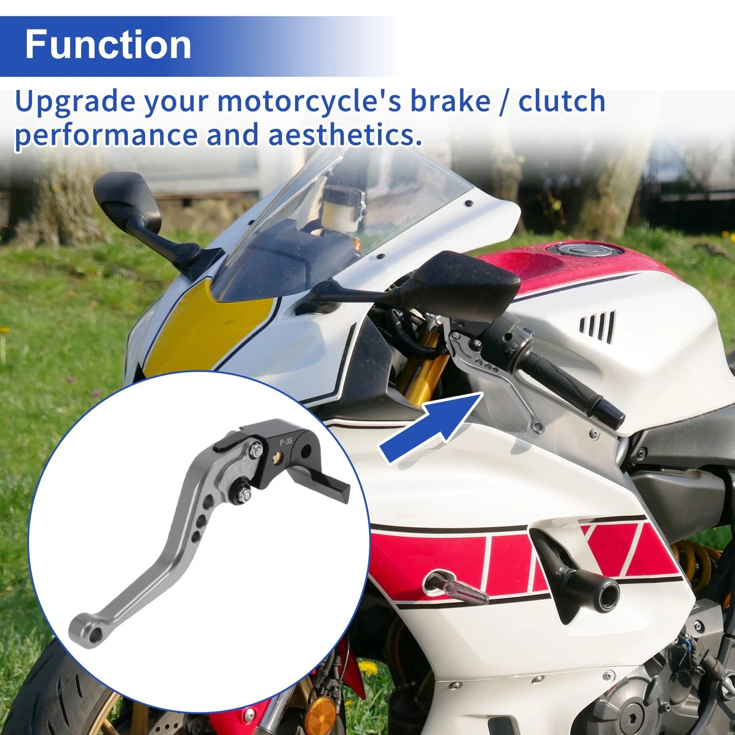 Brake Clutch Lever for Yamaha R7 YZF-R7 (2021–2025)