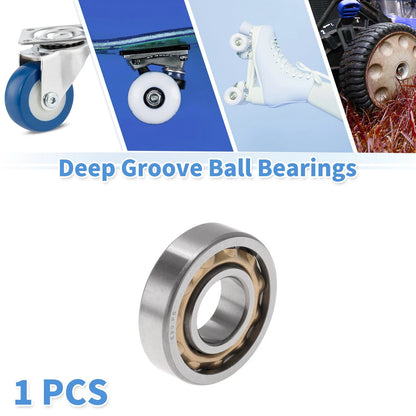 E20 / 20x47x12mm / Deep Groove Ball Bearings for Scooter Skateboard Wheel