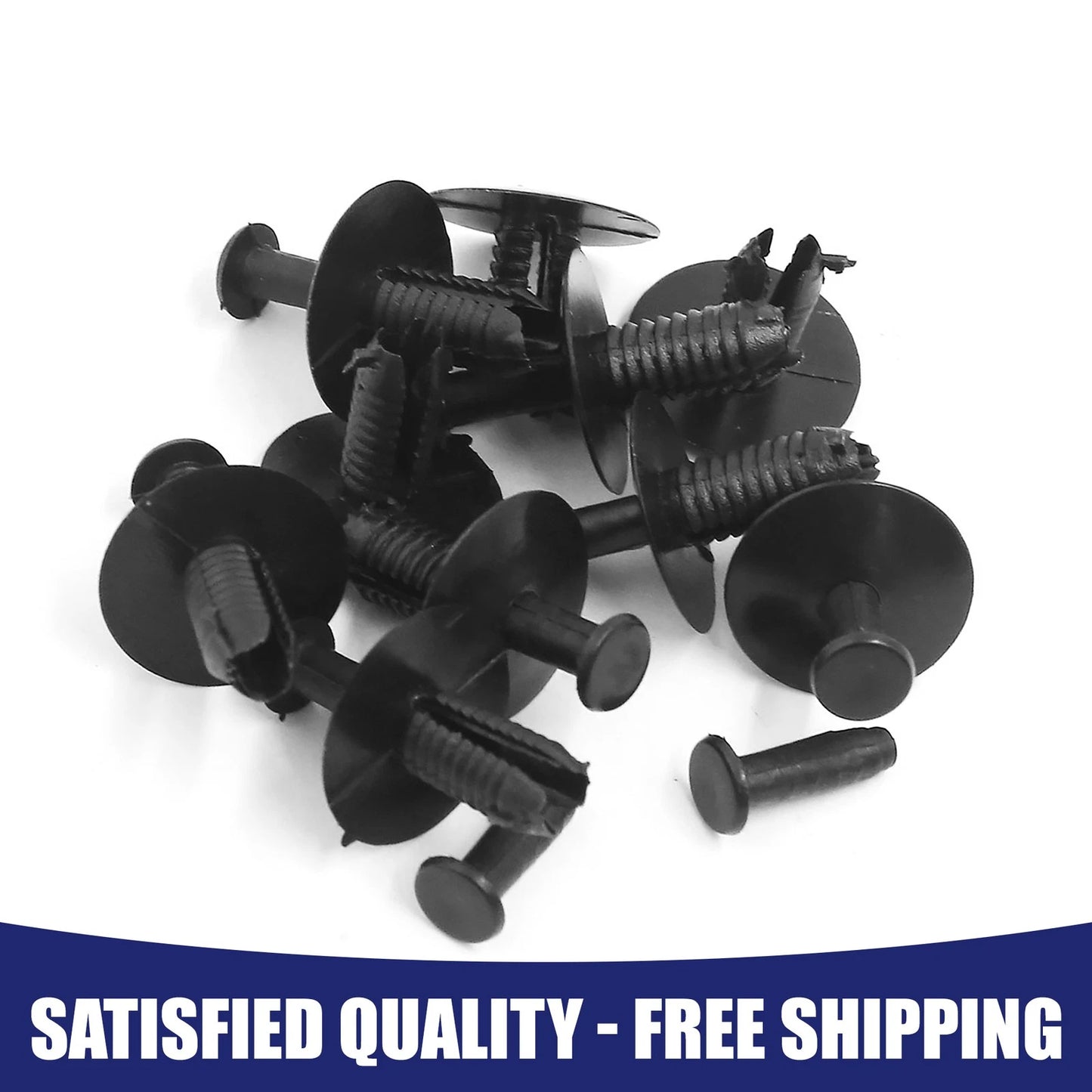 4 x Plastic Push-in Rivet Retainer Fastener Bumper Pin Clips for BMW