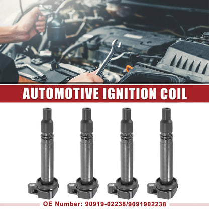 4 Pcs Ignition Coils for Toyota Celica (2000-2005)