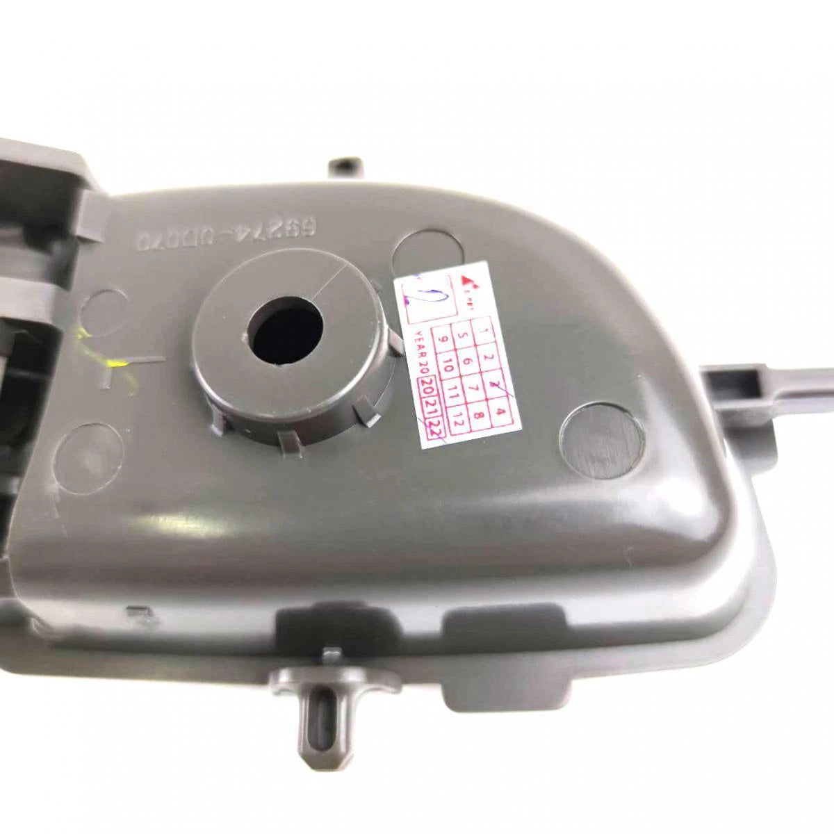 Interior Door Handle Gray Set 4 L+R Fits Toyota Vios Yaris 4D Sedan 2007-12 D06