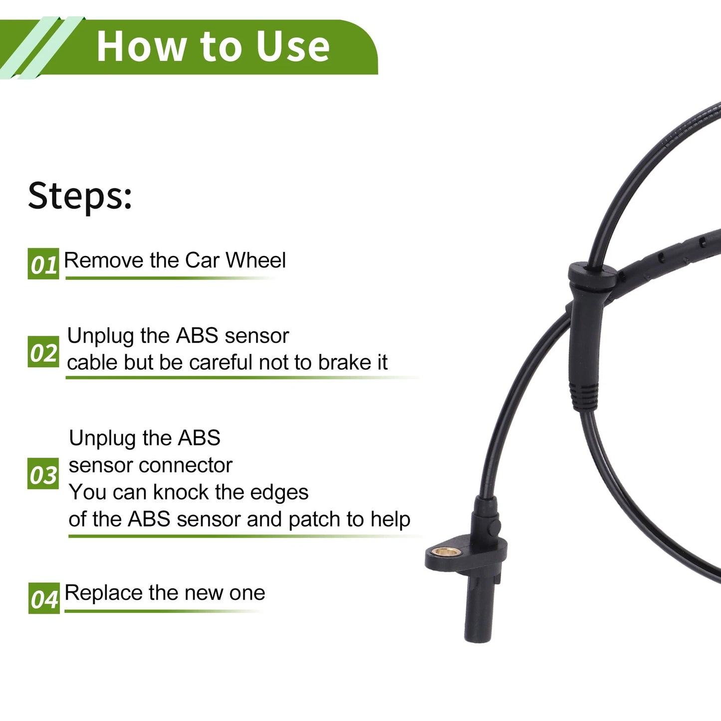 ABS Wheel Speed Sensor for BMW E84 X1 (2009-2015)