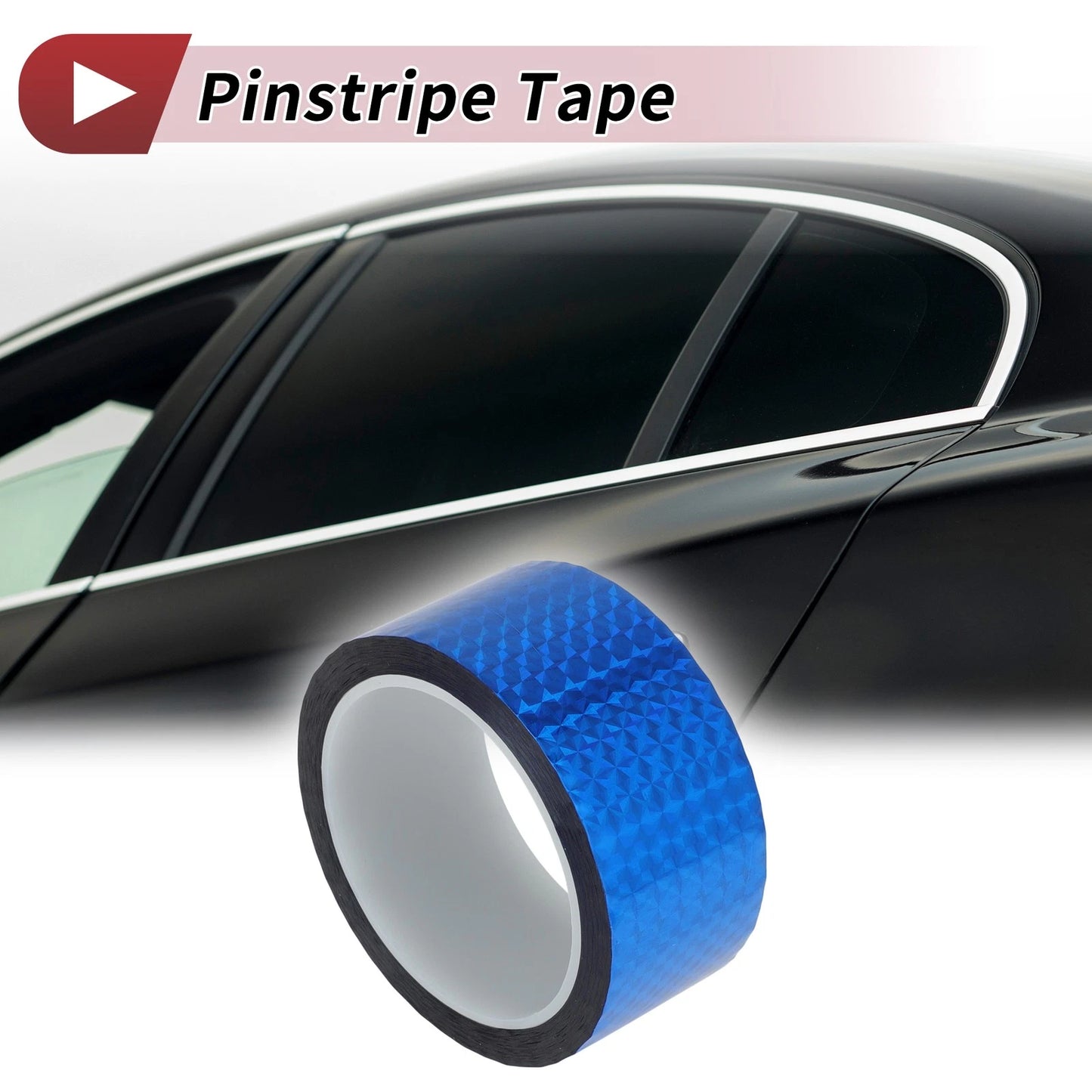 Pinstripe Tape 45mmx50m Laser Blue for Car, Motorcycle and Boat 1 Pcs