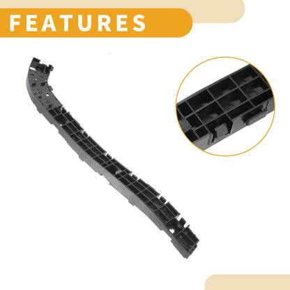 RH Rear Bumper Support Bracket for Honda CR-V (2007-2011) 1 Pc Black ABS