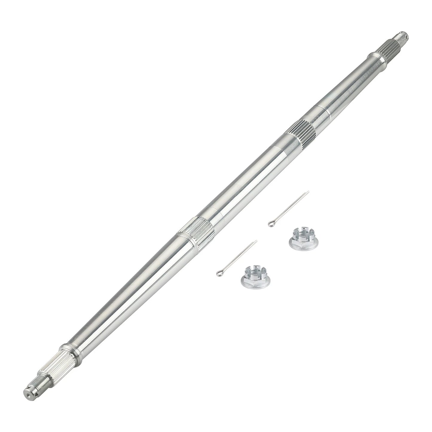 Rear Axle Shaft w/ Nut Pin for Polaris Trail Blazer 330 (2008-2013)