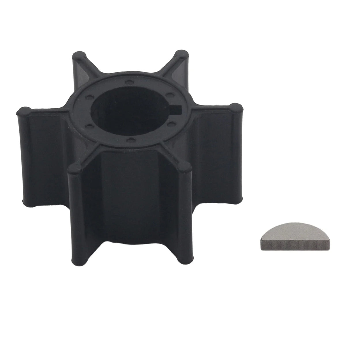 Water Pump Impeller & Key for Yamaha/Mariner 8-15HP Outboard