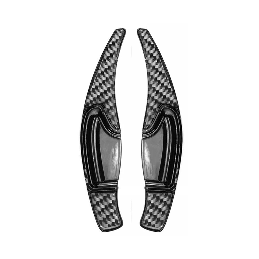 Black Steering Wheel Shifter Paddle Extensions for Honda Civic, CR-V