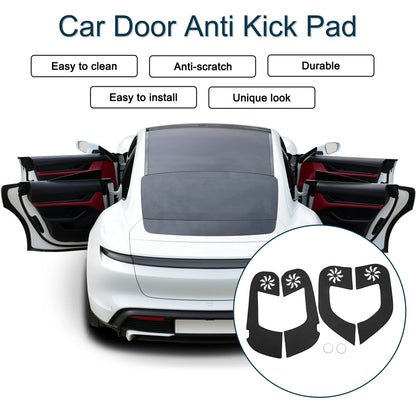 Car Door Anti Kick Pad Sticker Protector for Toyota Highlander (2015)